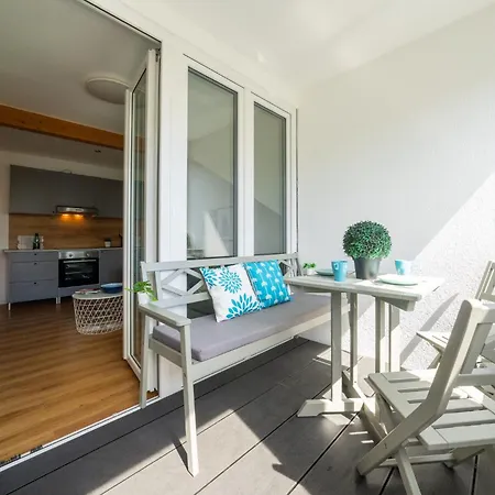 Daire App 8o Grosser Tag Am Mit Wasserblick Dranske