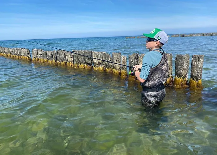 App 8O - Grosser Tag Am Meer Mit Wasserblick In Dranske Appartement