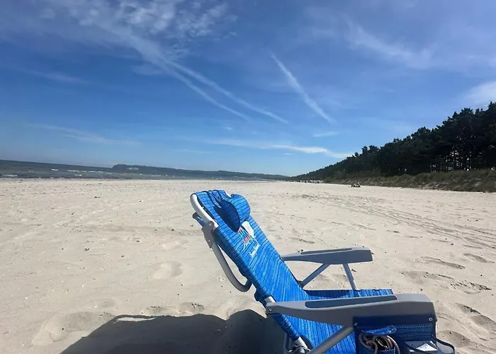 App 8O - Grosser Tag Am Meer Mit Wasserblick In Dranske Appartement