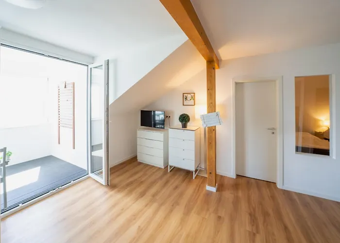 App 8o Grosser Tag Am Mit Wasserblick Apartamento *