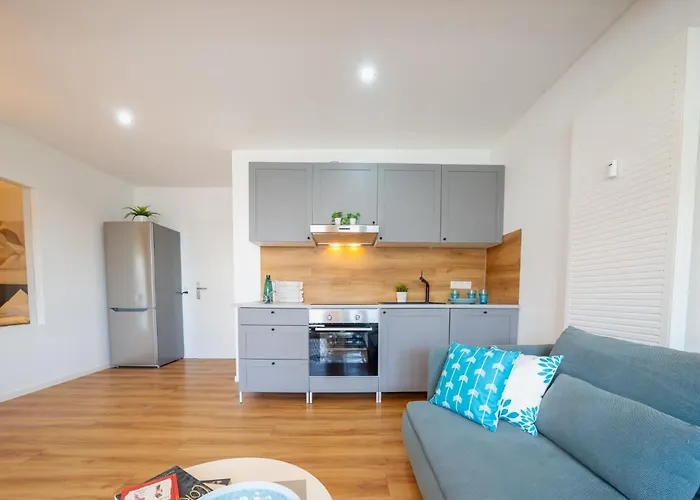 App 8o Grosser Tag Am Mit Wasserblick Apartamento Dranske